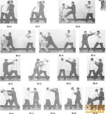 咏春拳(小念头)抹手与弹手的实战运用