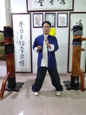 咏春拳念头正终身正东莞咏春拳梁康撰写