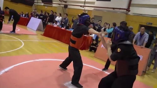 咏春拳 男子散打 两强相遇勇者胜